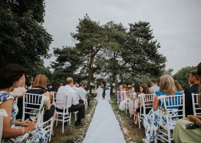Esküvő távol a város zajától - Szertartás a fák között